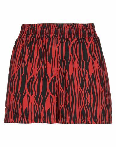 Jijil Woman Shorts & Bermuda Shorts Red Viscose Cover