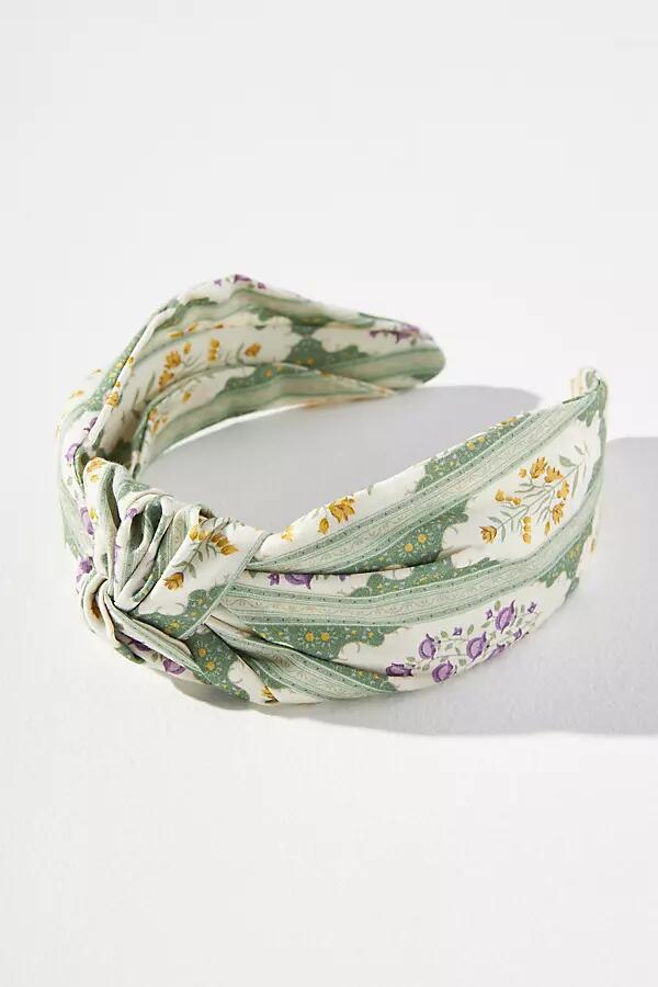 By Anthropologie Everly Shabby Chic Knot Headband Cover