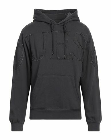 Guess Man Sweatshirt Lead Cotton, Polyester, Elastane Cover