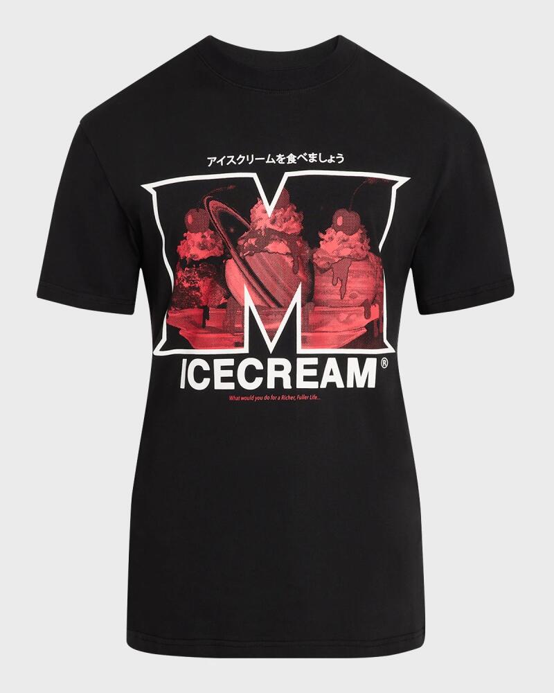 ICECREAM Men's Cinema Knit Oversized T-Shirt Cover