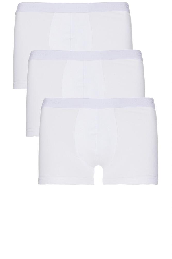 OFF-WHITE 3 Pack Bookish Low Rise Boxer in White Cover