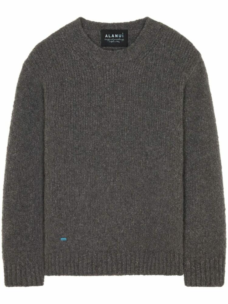 Alanui Finest ribbed sweater - Grey Cover