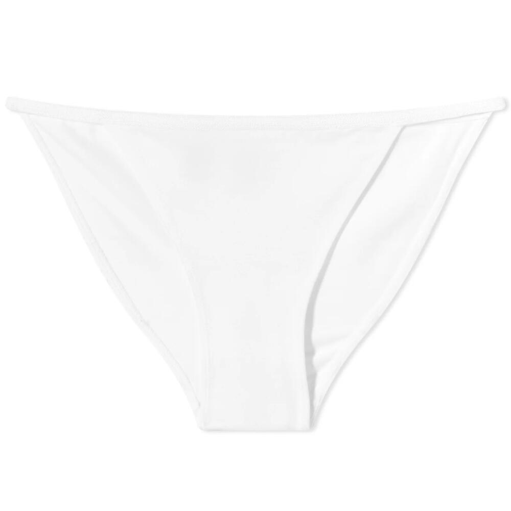 CDLP Women's Tanga Brief in White Cover