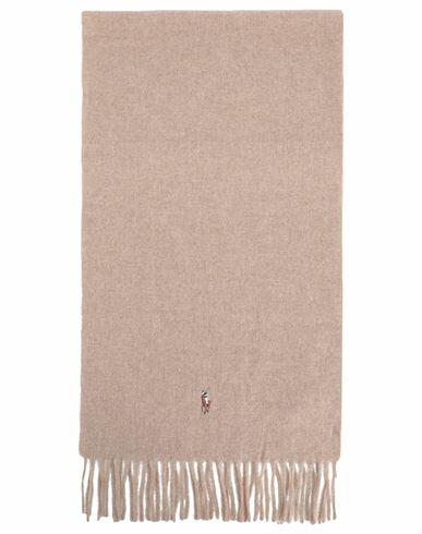 Polo Ralph Lauren Man Scarf Camel Wool Cover