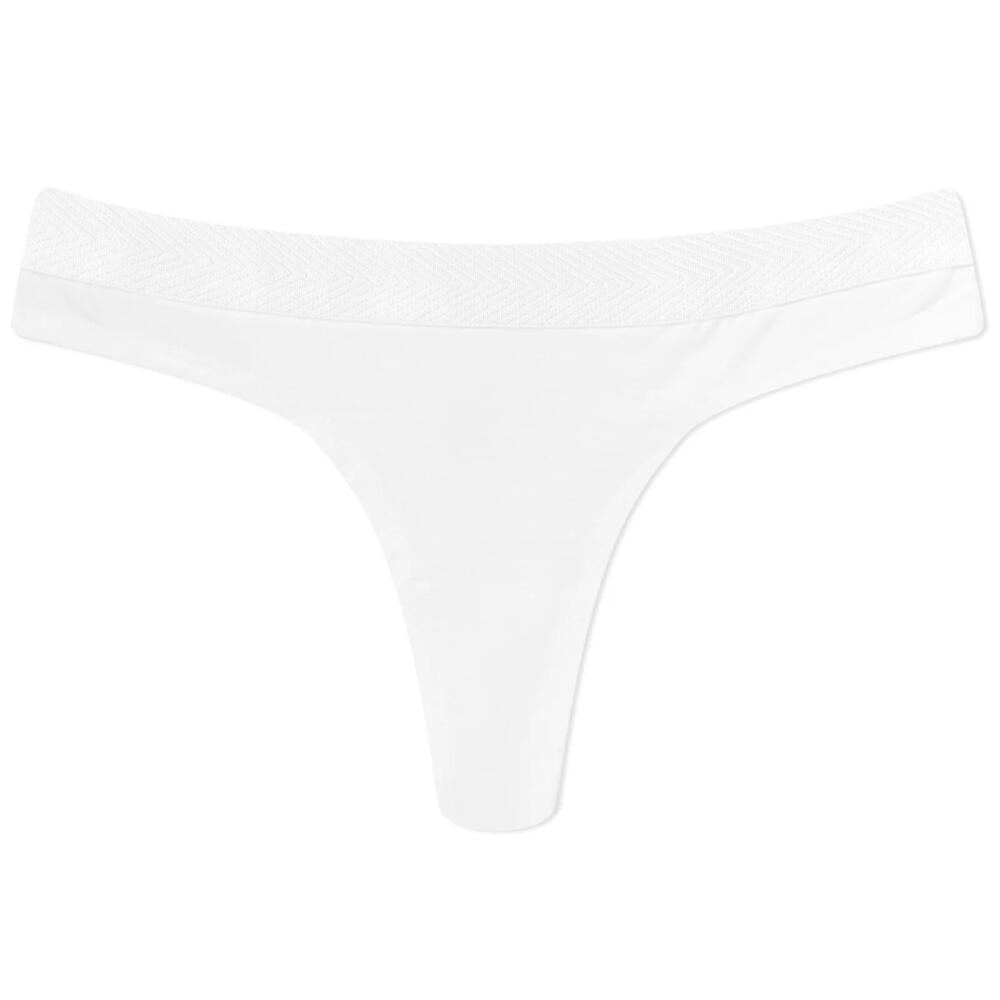 CDLP Women's Thong in White Cover