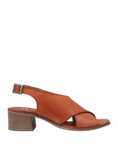 Moma Woman Sandals Tan Calfskin Cover