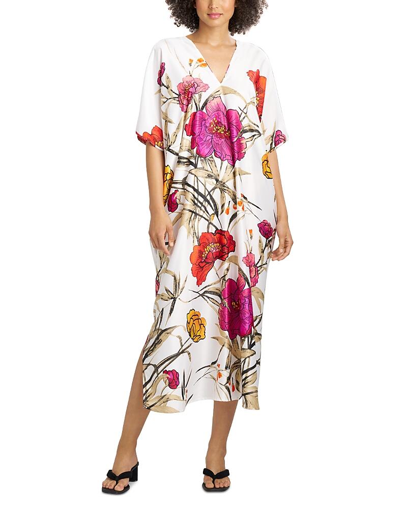 Natori Anais Floral Caftan Robe Cover