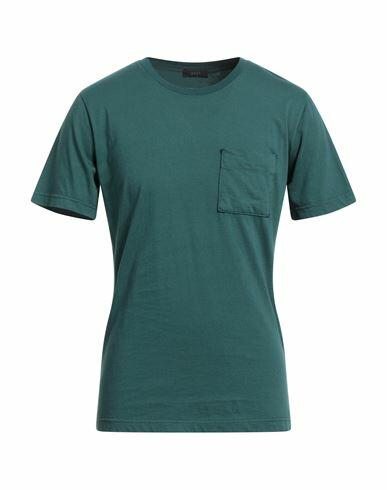 Kaos Man T-shirt Deep jade Cotton Cover