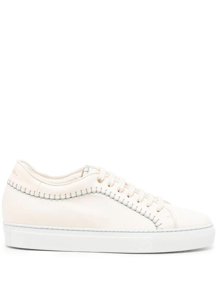 Paul Smith Basso leather sneakers - Neutrals Cover