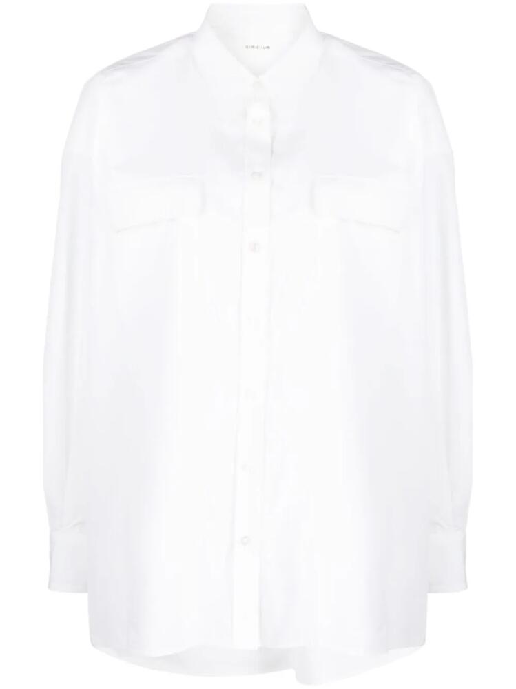 ARMARIUM oversized cotton shirt - White Cover