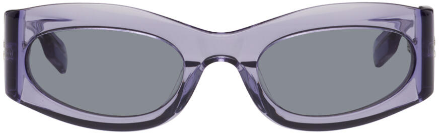 MCQ Purple Oval Sunglasses Cover