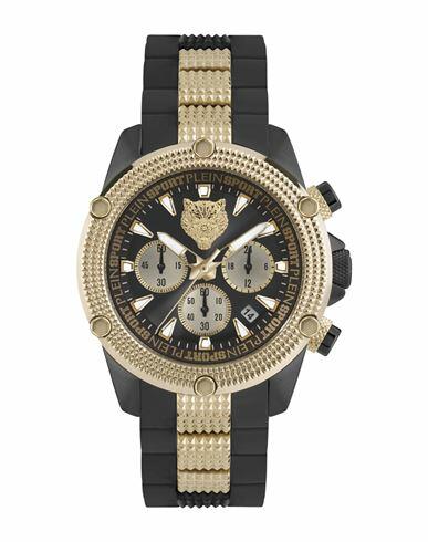 Plein Sport Hurricane Chronograph Watch Man Wrist watch Gold Stainless Steel Cover