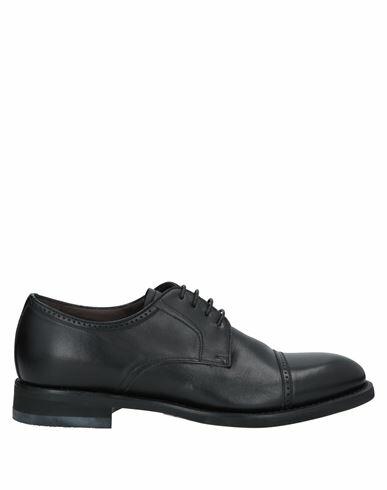 Barrett Man Lace-up shoes Black Soft Leather Cover