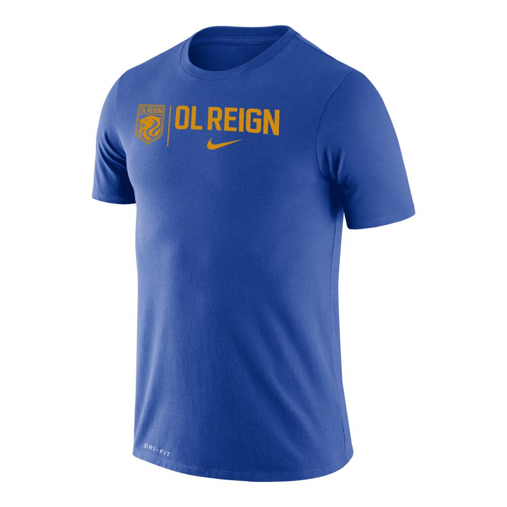 OL Reign Legend Nike Men's Dri-FIT Soccer T-Shirt in Blue Cover