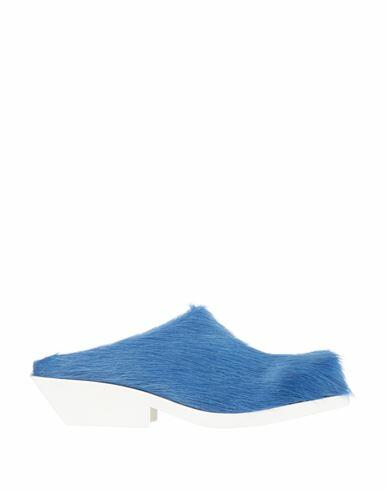 Marni Man Mules & Clogs Azure Leather Cover