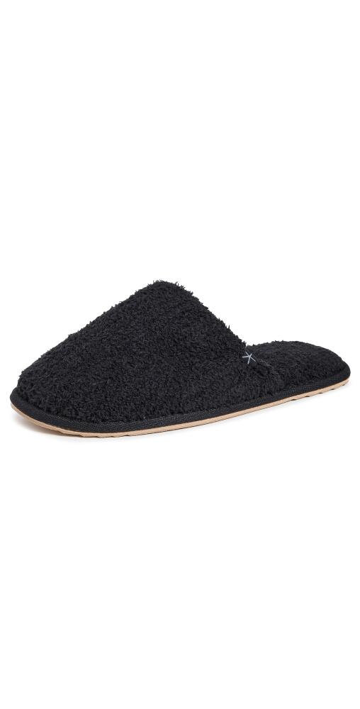 Barefoot Dreams CozyChic Ribbed Slippers Black Cover