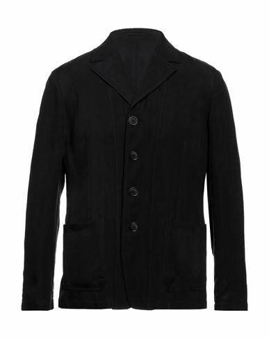 Giorgio Armani Man Blazer Black Cupro Cover