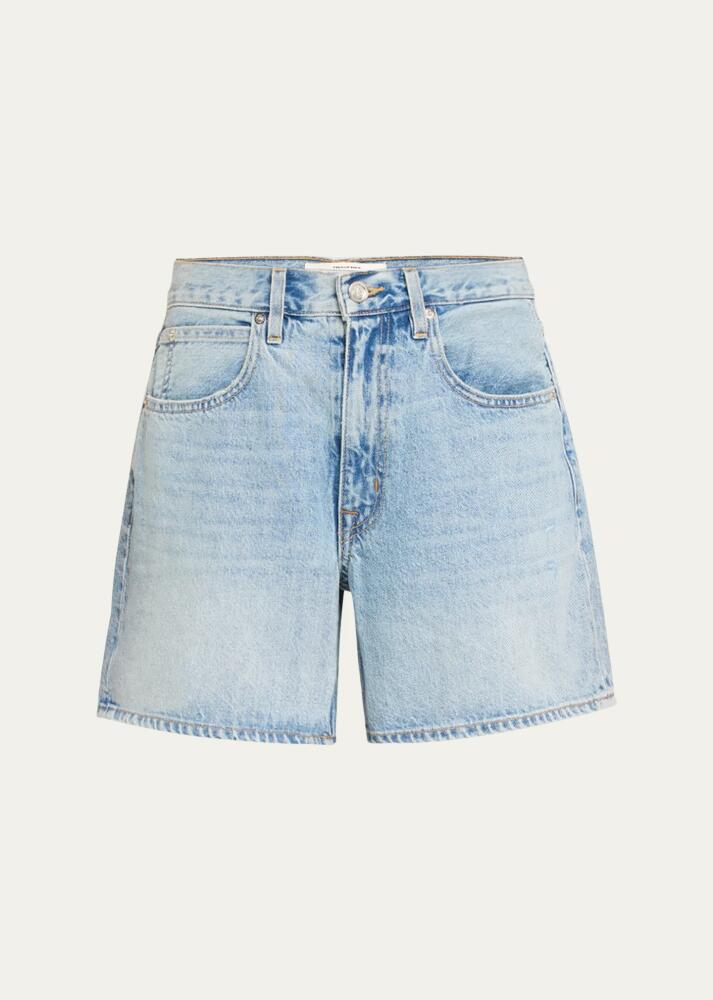 SLVRLAKE Walker High Rise Relaxed Jean Shorts Cover