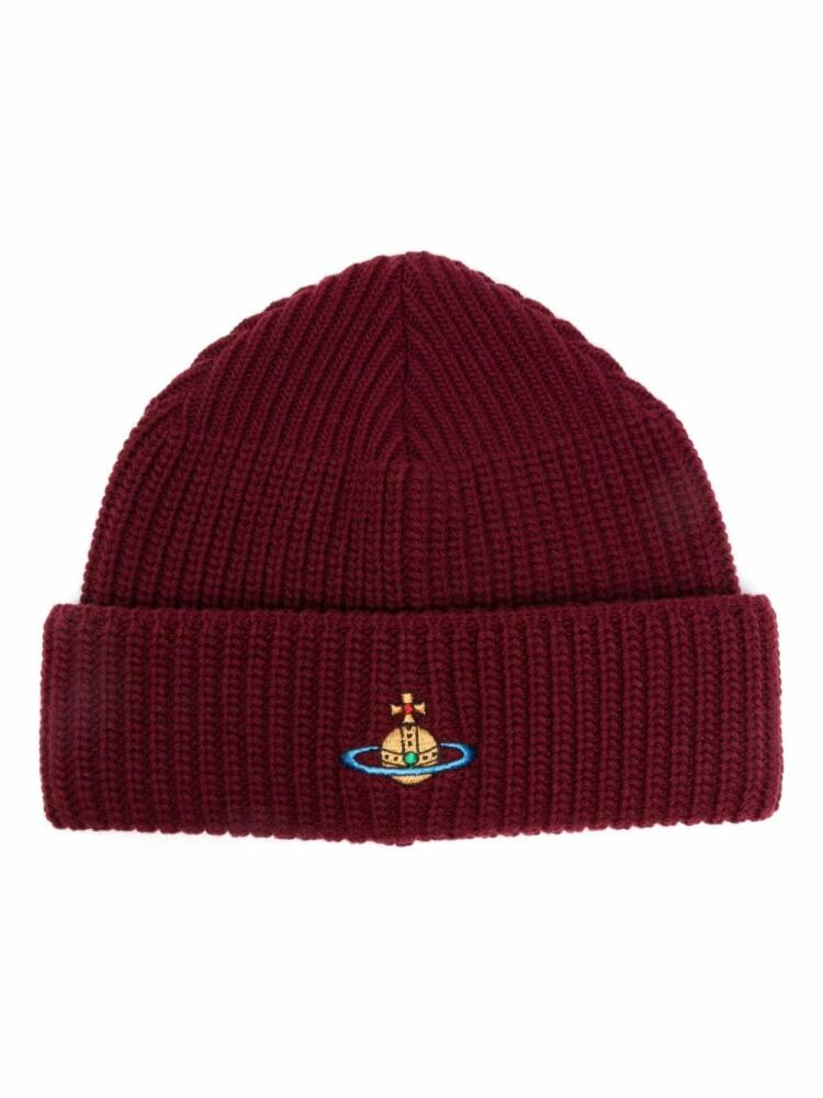 Vivienne Westwood Sporty beanie hat - Red Cover