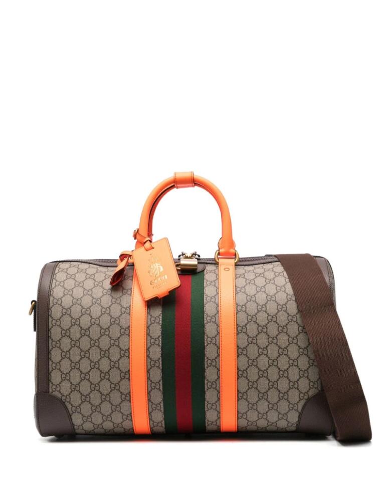 Gucci medium Savoy duffle bag - Brown Cover