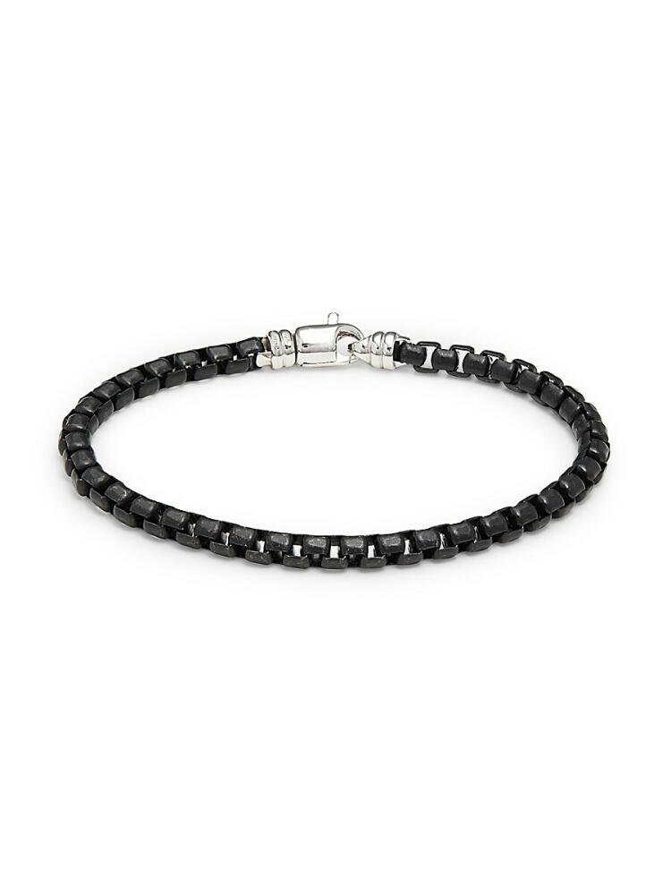 Effy Men's Sterling Silver Braided Bracelet Cover