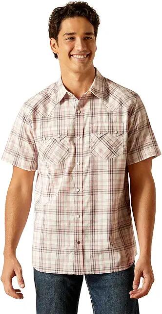 Ariat Hanson Retro Fit Shirt (Egret) Men's Clothing Cover