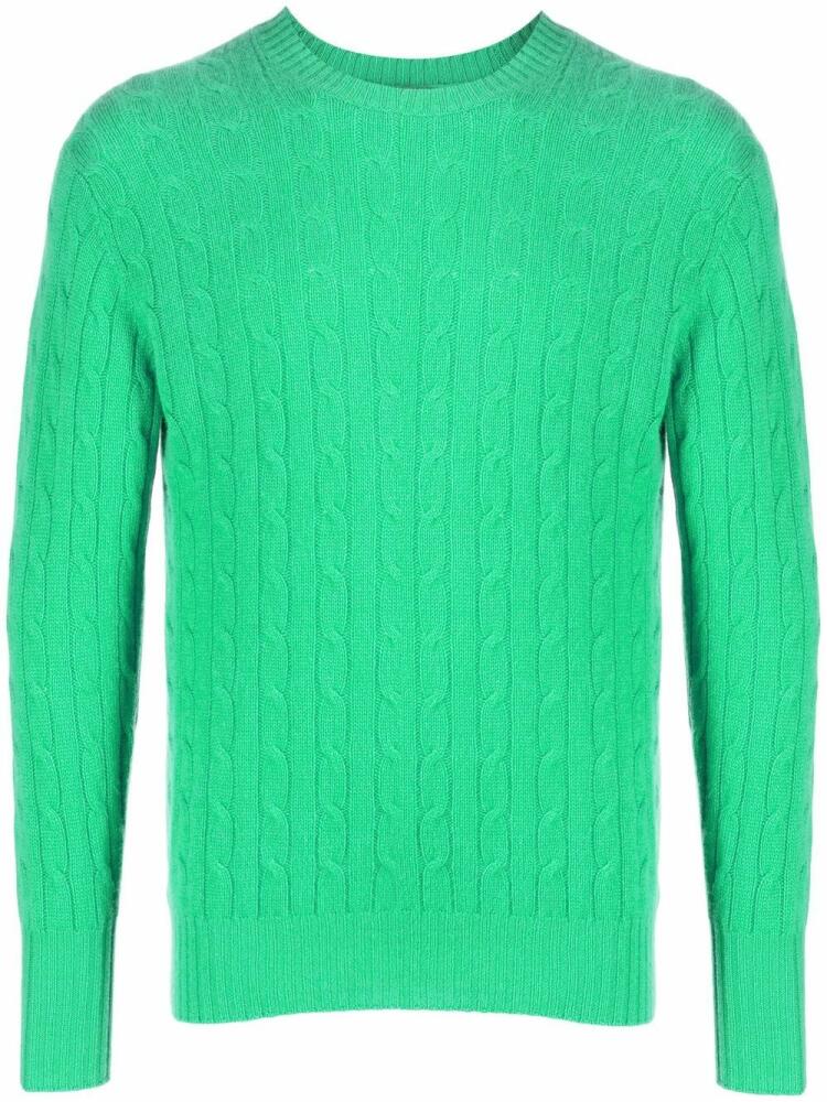 N.Peal The Thames round-neck jumper - Green Cover