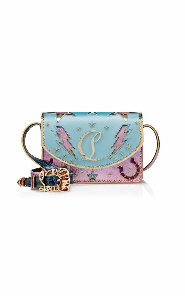 Christian Louboutin - Giddy Small Embellished Leather Bag - Multi Cover