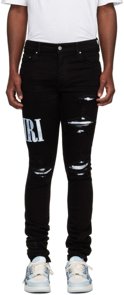 AMIRI Black Tie-Dye Core Jeans Cover