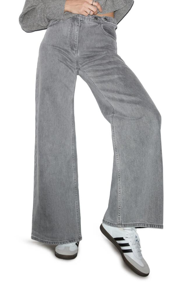 & Other Stories Wide Leg Jeans in Grey Wash Cover