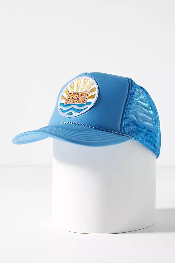 Friday Feelin Beach Please Trucker Hat Cover