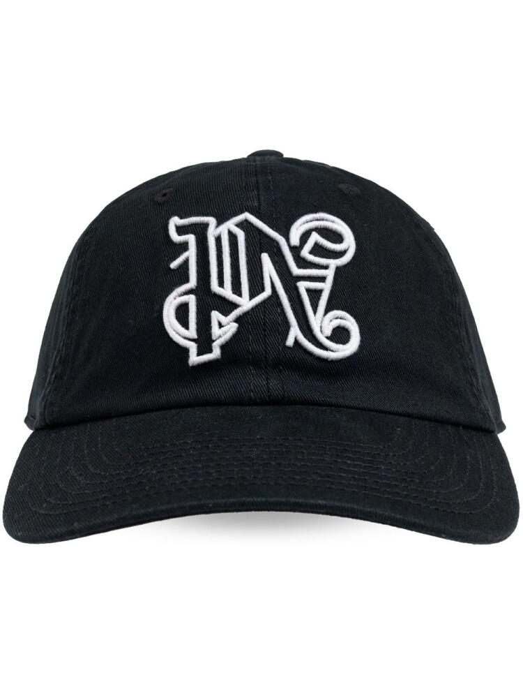 Palm Angels monogram baseball cap - Black Cover