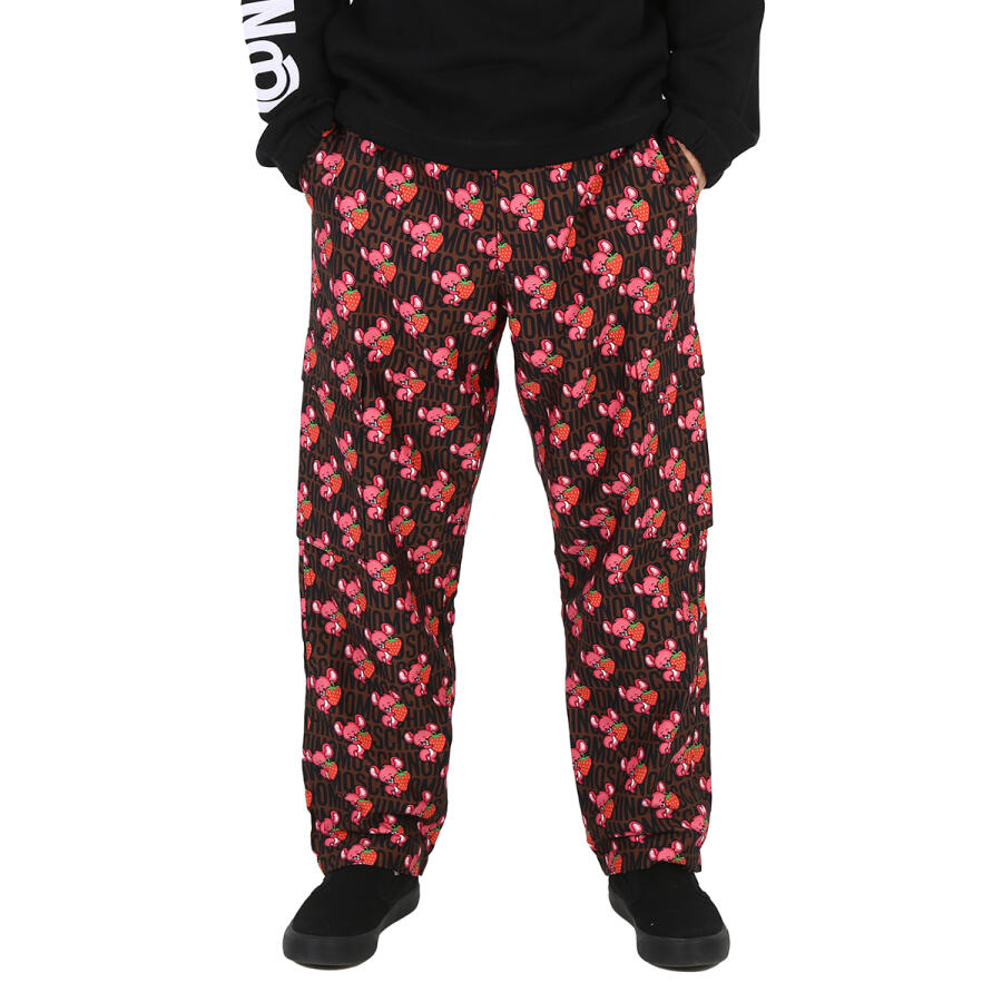 Moschino All-Over Animal Printed Straight Leg Cargo Pants Cover