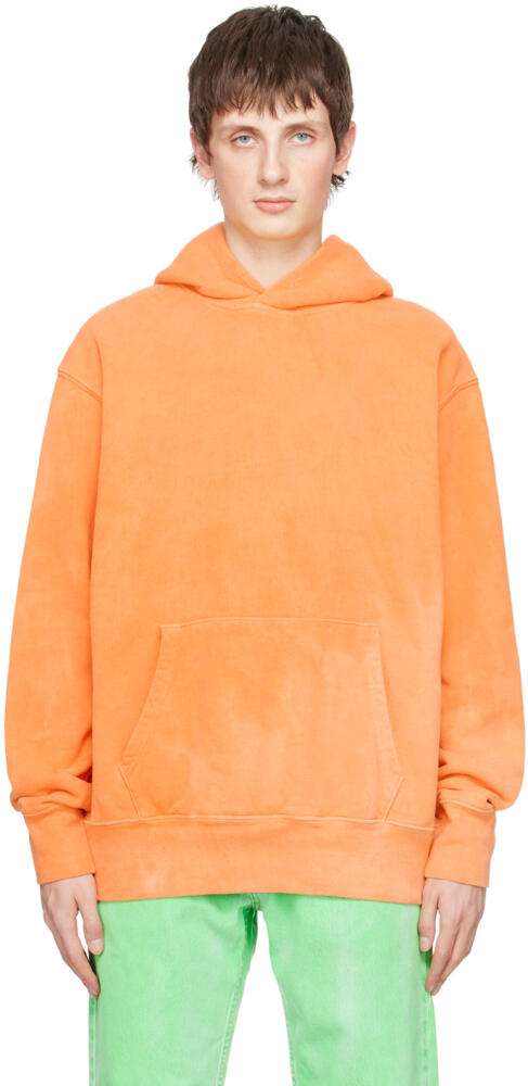 NotSoNormal Orange Splashed Hoodie Cover