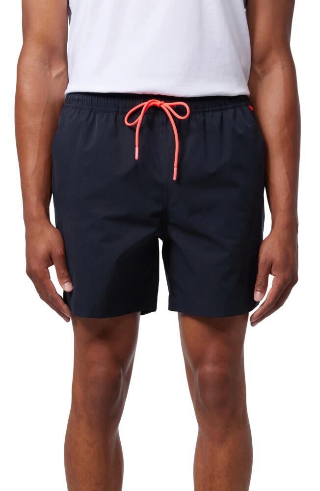 Psycho Bunny Lancaster Hydrochromic Swim Trunks in Navy Cover