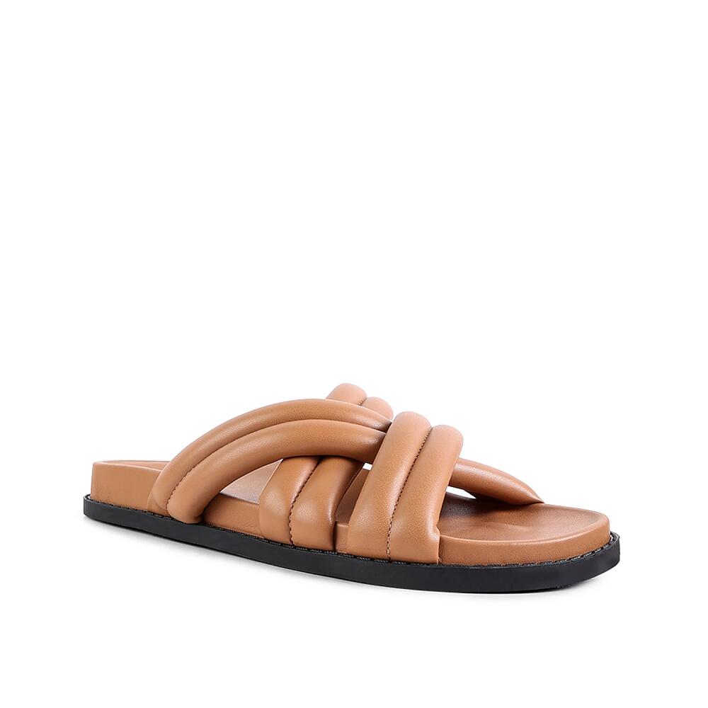 London Rag Dusk Dust Slide Sandal | Women's | Tan Cover