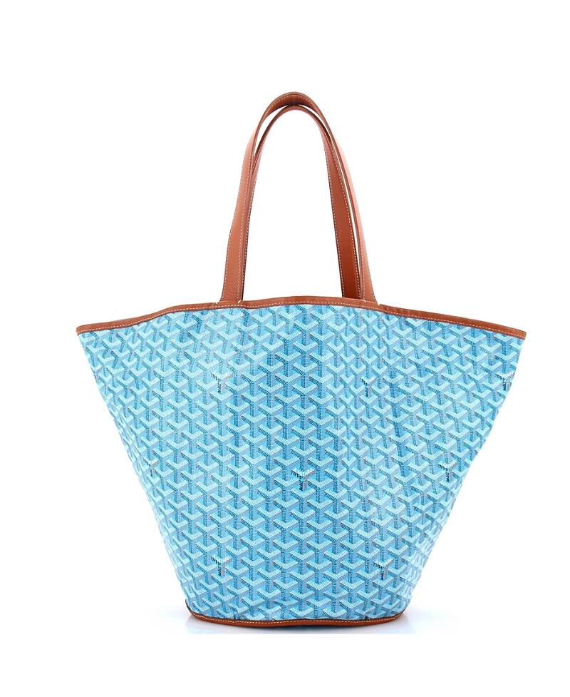 Pre-Owned Goyard Belharra Reversible Tote Coated Canvas Cover