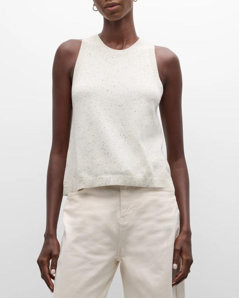 Vanessa Bruno Desiree Speckled Wool Tank Cover