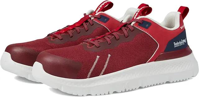 Timberland PRO Setra Composite Safety Toe (Maroon/Navy) Men's Shoes Cover