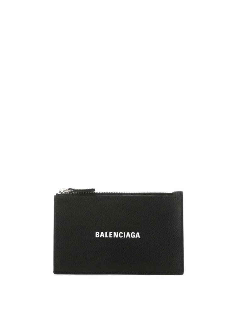 Balenciaga leather card holder - Black Cover