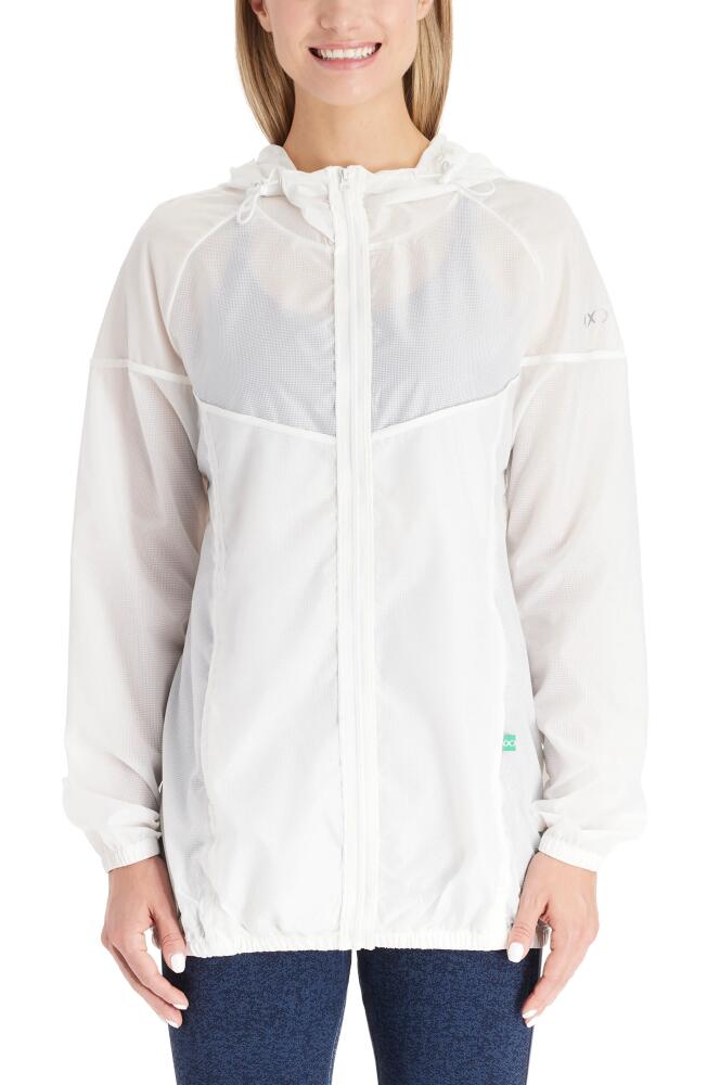 Modern Eternity Waterproof 3-in-1 Maternity Windbreaker in Eggshell Cover