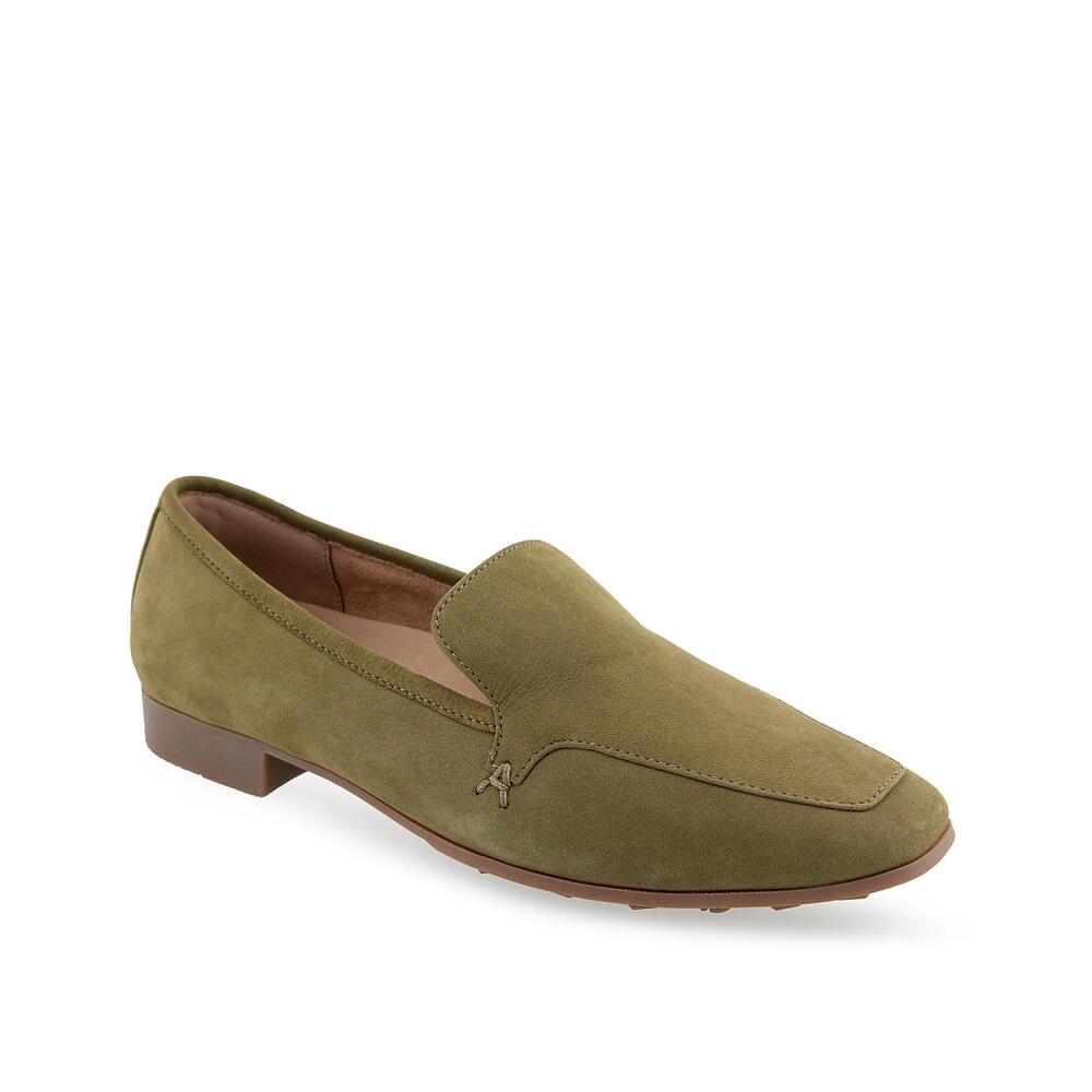 Aerosoles Paynes Loafer | Women's | Olive Green Suede Cover