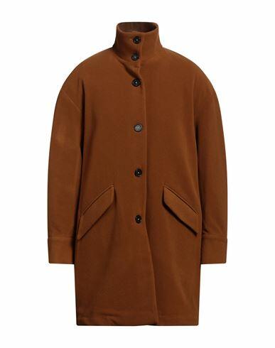 Massimo Alba Man Coat Brown Wool Cover