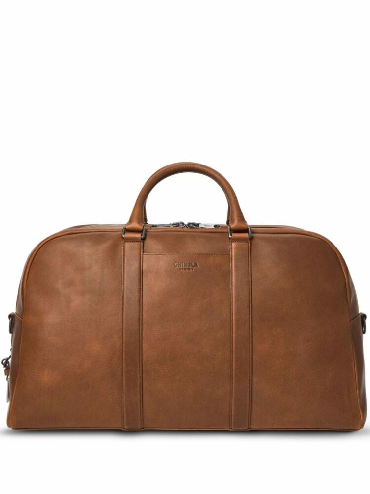 Shinola leather holdall - Brown Cover