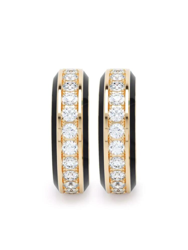 LOEV 18kt yellow gold Eternity diamond earrings Cover