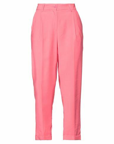 Sfizio Woman Pants Coral Viscose, Polyester Cover