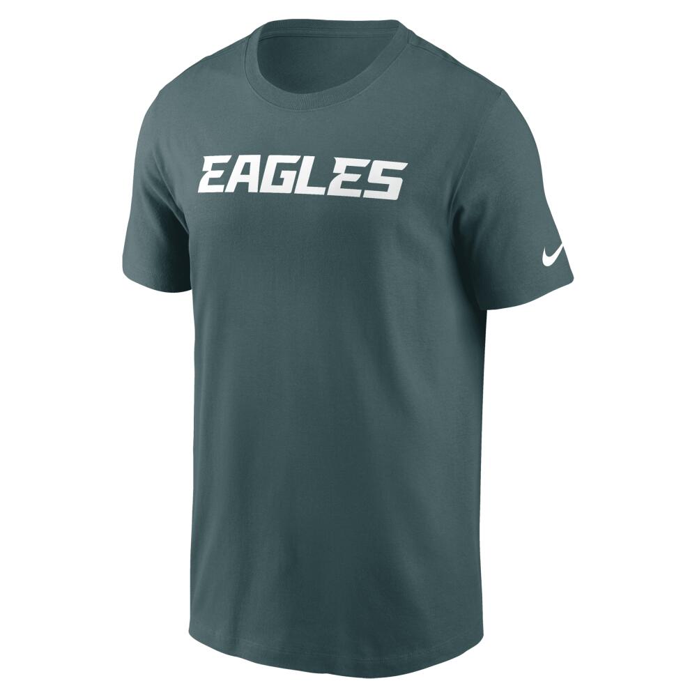 Philadelphia Eagles Primetime Wordmark Essential Nike Men's NFL T-Shirt in Green Cover