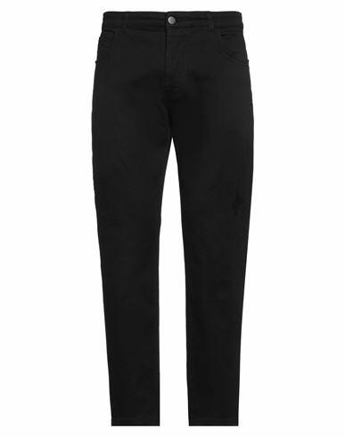 Reign Man Jeans Black Cotton, Elastane Cover