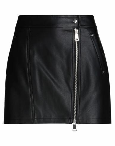 Only Woman Mini skirt Black Viscose Cover