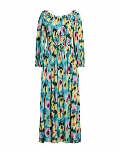 Cotazur Woman Maxi dress Azure Viscose Cover